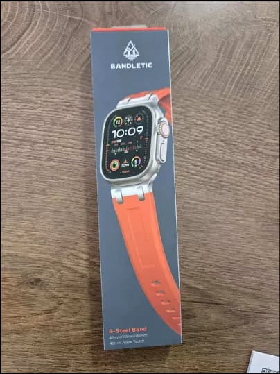 Bandelic Orange Apple Watch Sport Band