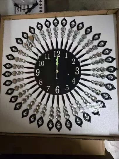Decorative Sunburst Wall Clock
